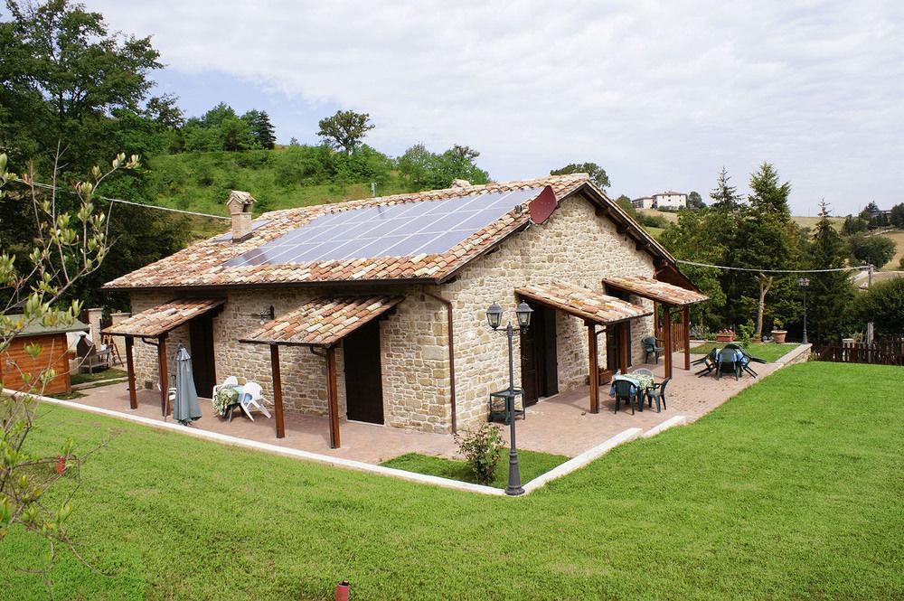 Agriturismo Ponte Di Riocchio Gubbio Eksteriør bilde